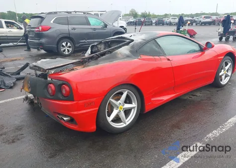 2001 Ferrari 360 z USA, uszkodzony, nr VIN ZFFYU51A410122794
